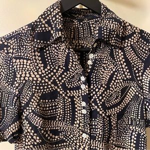 Jaeger - Silk Front Tie Top